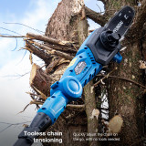 Hyundai 20V Cordless Pole Saw, 2Ah Battery and Charger, Lightweight and Telescopic reach | HY20CPS